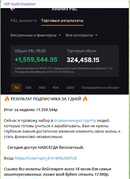 вип голд инвестор отзывы