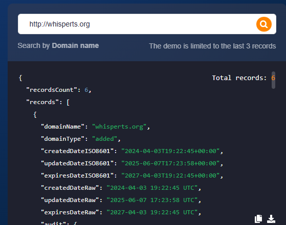 WhisperTS org обменник