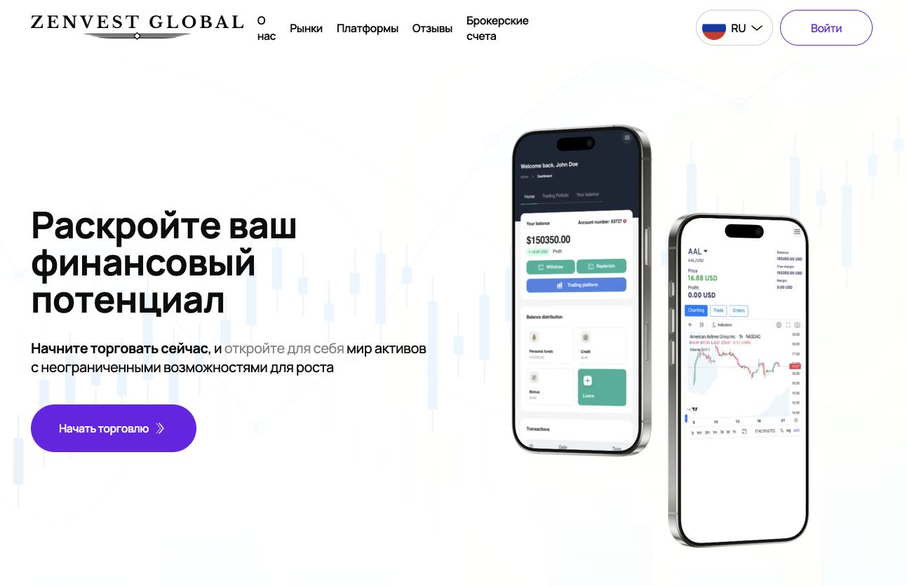 zenvestglobal com отзывы