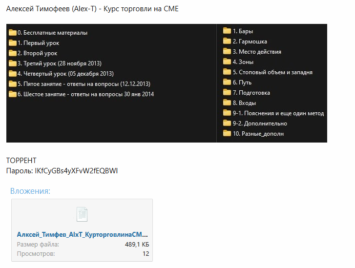 алексей тимофеев трейдер