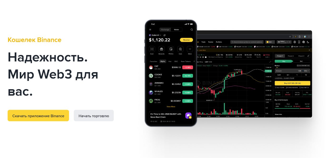 бинанс кошелек отзывы