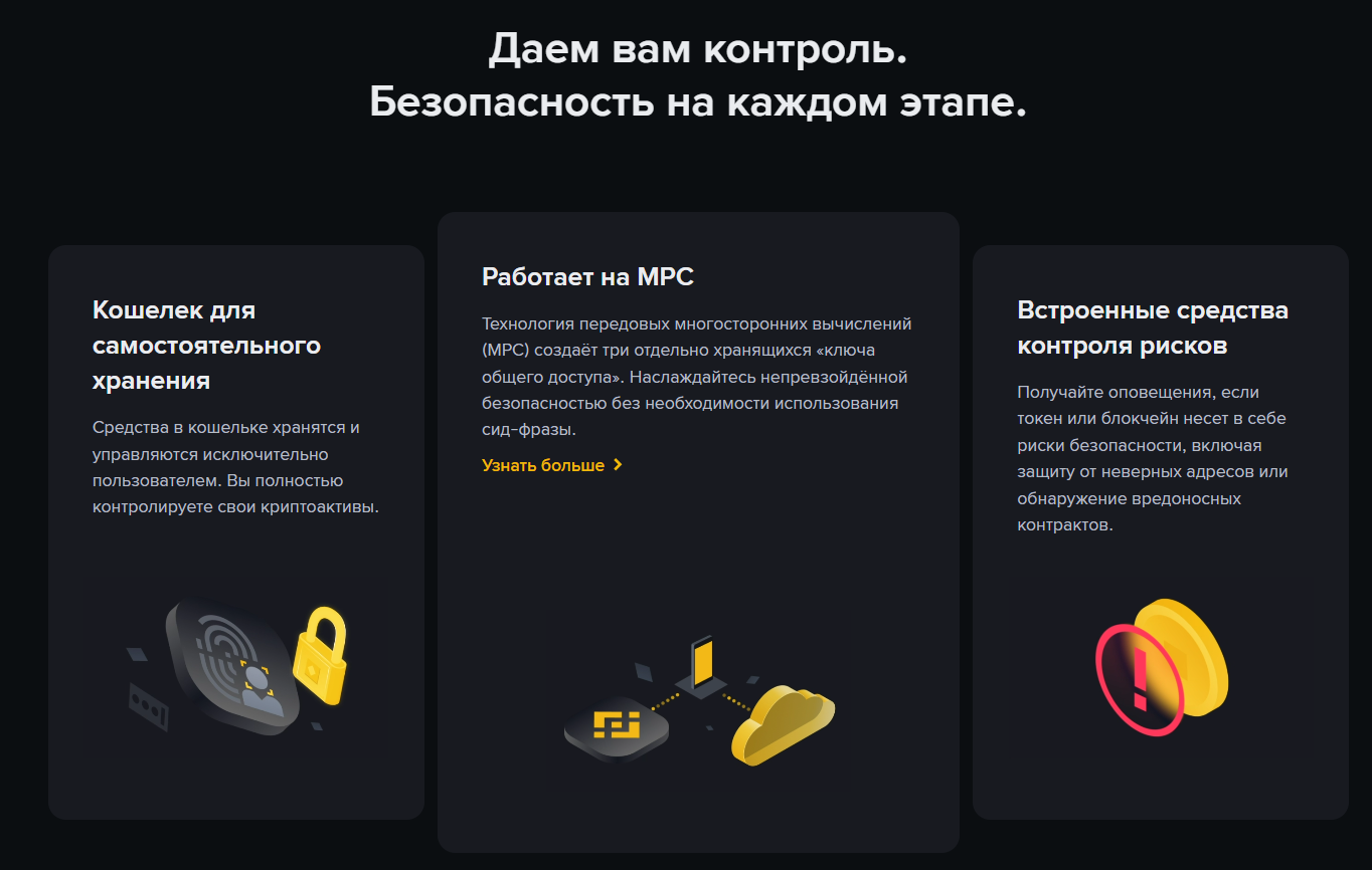 бинанс крипто кошелек