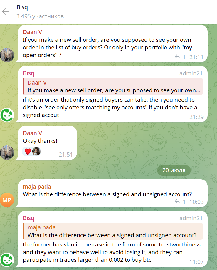 bisq биржа