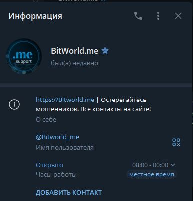 bit world отзывы