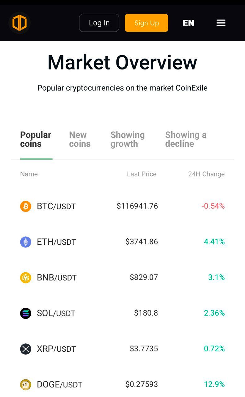 Coinexile отзывы