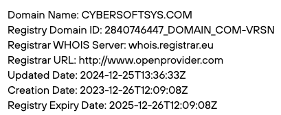 cybersoftsys
