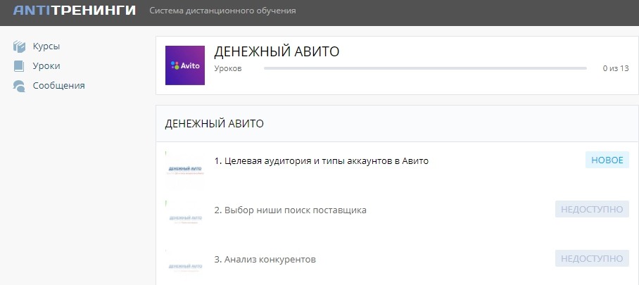 Денежный AVITO
