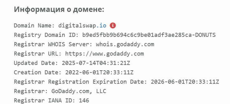 digitalswap io отзывы