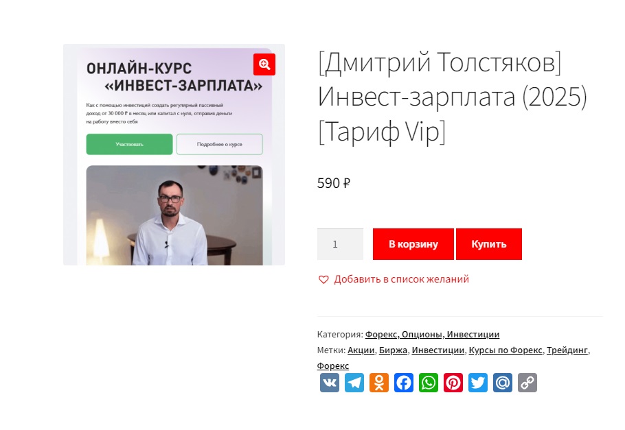 дмитрий толстяков инвест-зарплата тариф vip