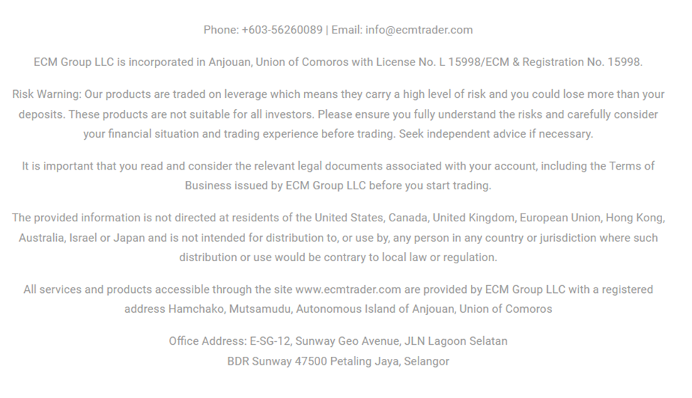 Ecmtrader Com