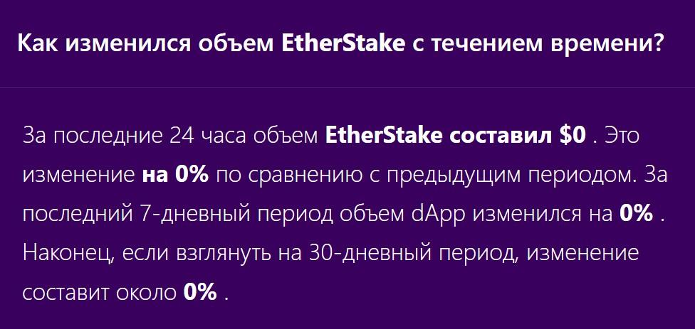 etherstake отзывы