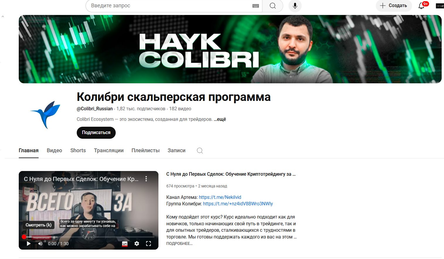 ханипов трейдер