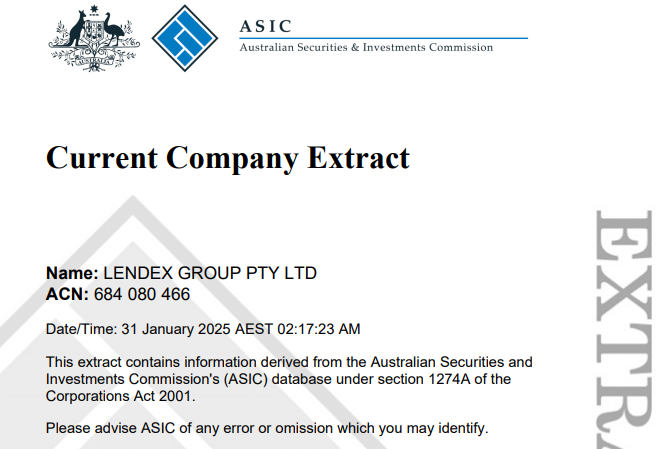 Lendexcompany com