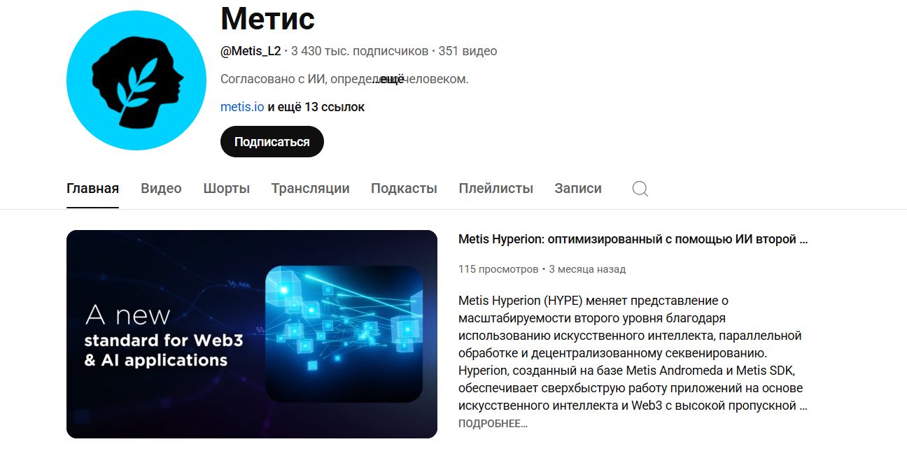 metis криптовалюта