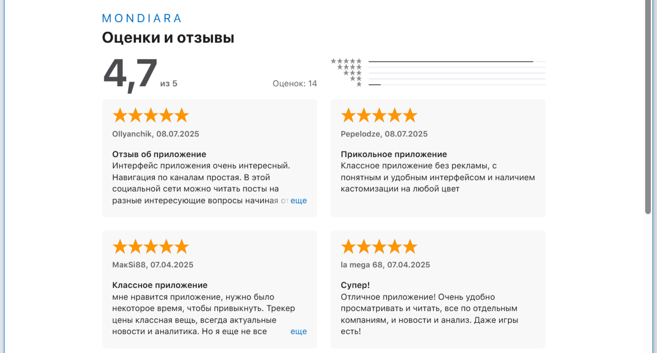 мондиара ком