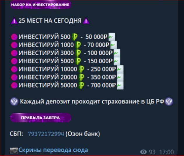 монетный дождь телеграмм