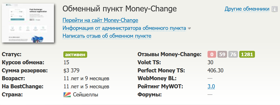 Moneychange