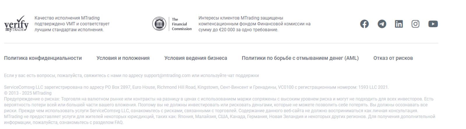 mttrading отзывы