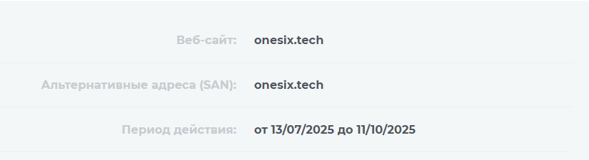 onesix tech monitor