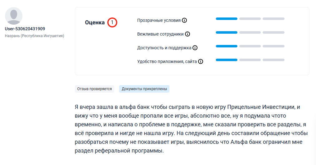 прицельные инвестиции альфа ингуш