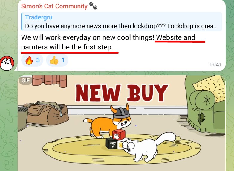 simons cat криптовалюта