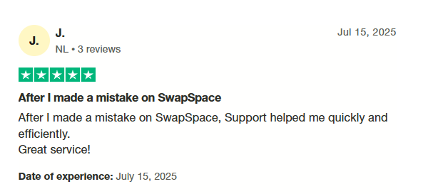 swap space exchange