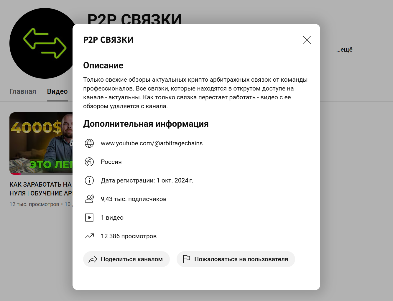 The P2P | Арбитраж крипты