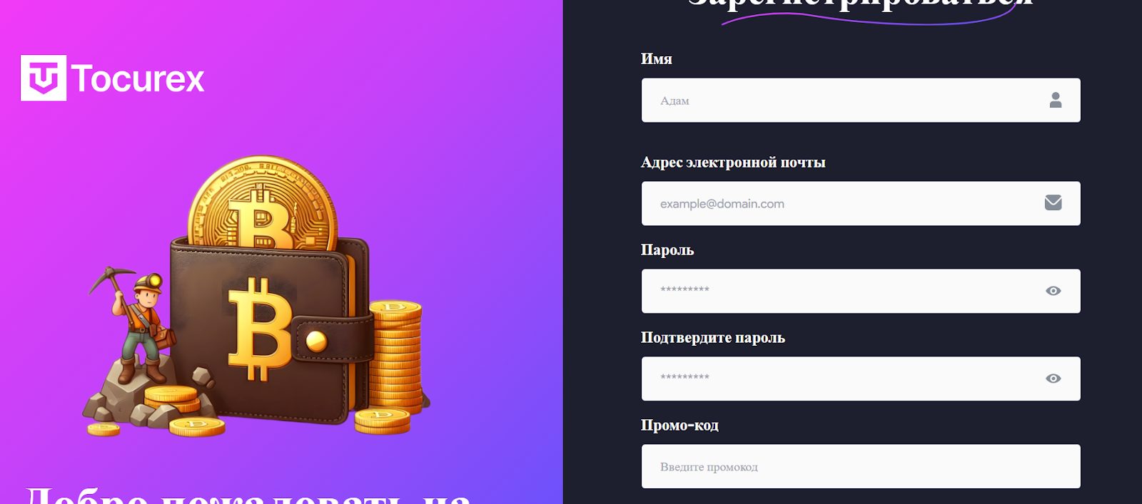 tocurex кошелек