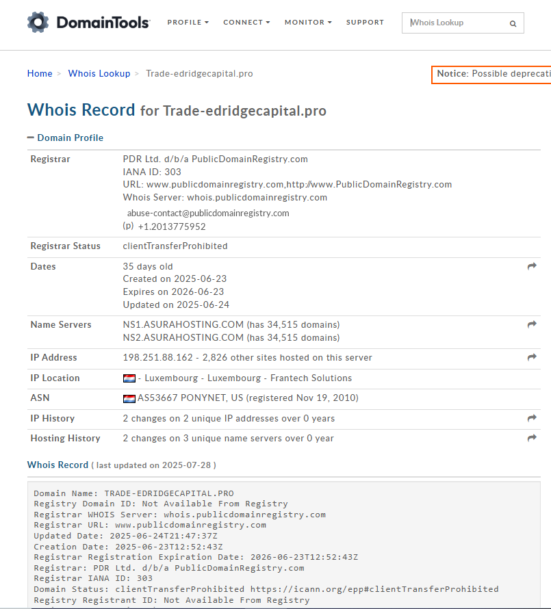 trade edrigecapital pro что это