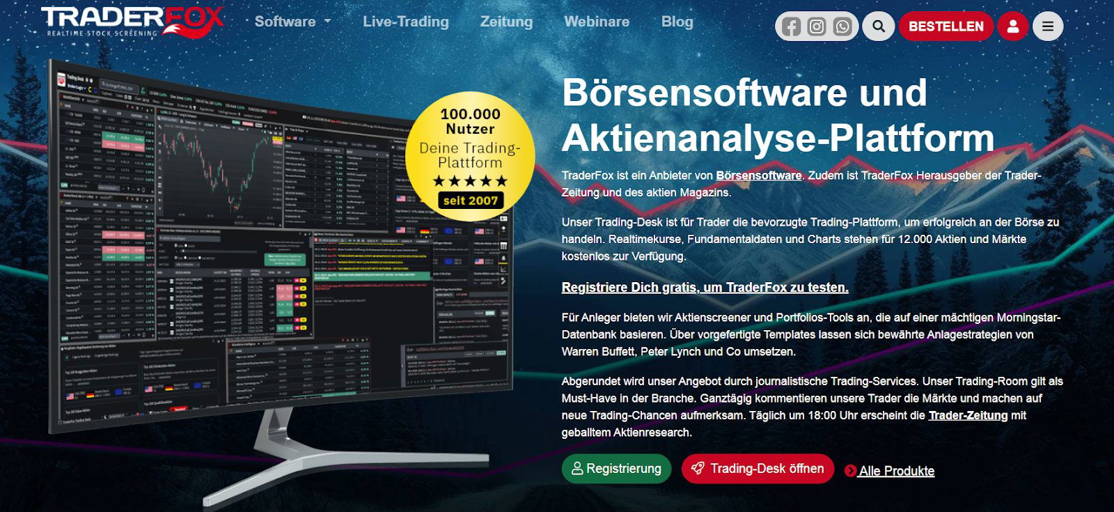trader fox
