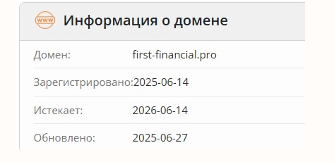 trades first financial world