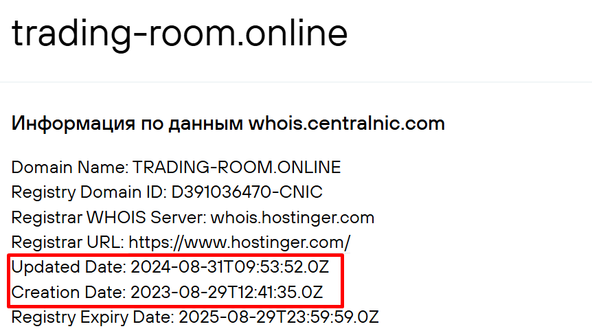 трейдинг рум трейдинг