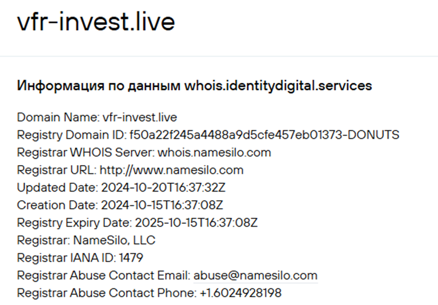 Vfrinvest