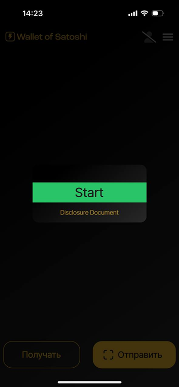 wallet of satoshi кошелек