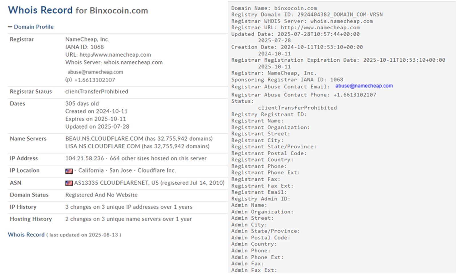 binxocoin com обменник отзывы