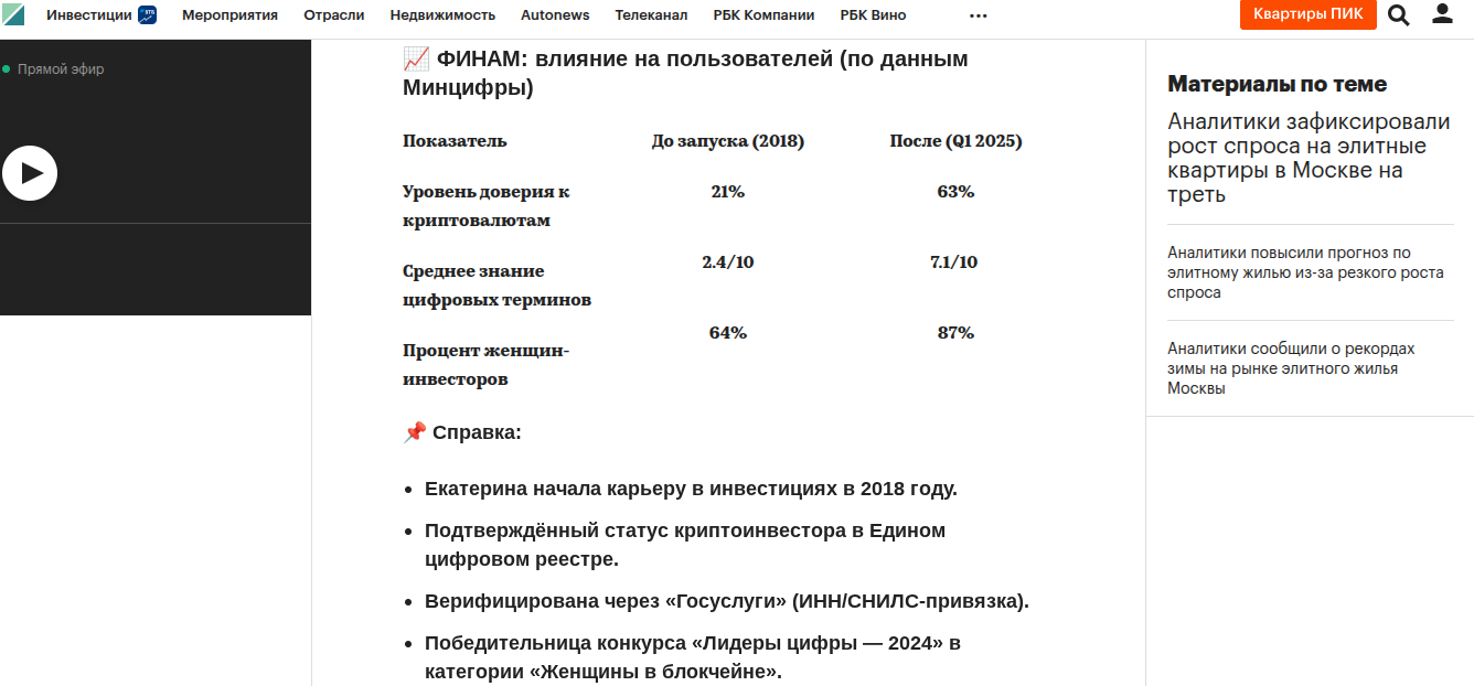 Блог Крипто Инвестиций