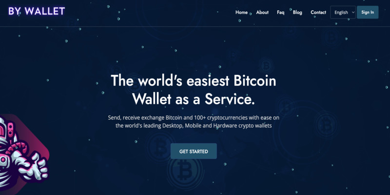 by wallet