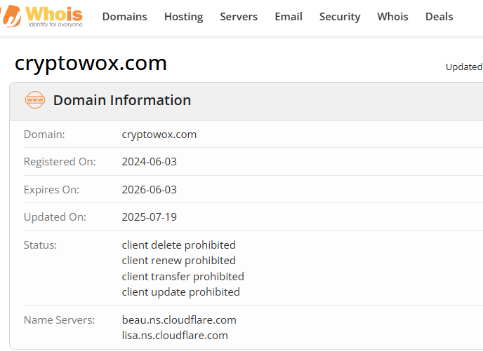 cryptowox com отзывы