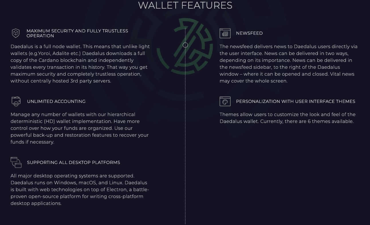 daedalus wallet