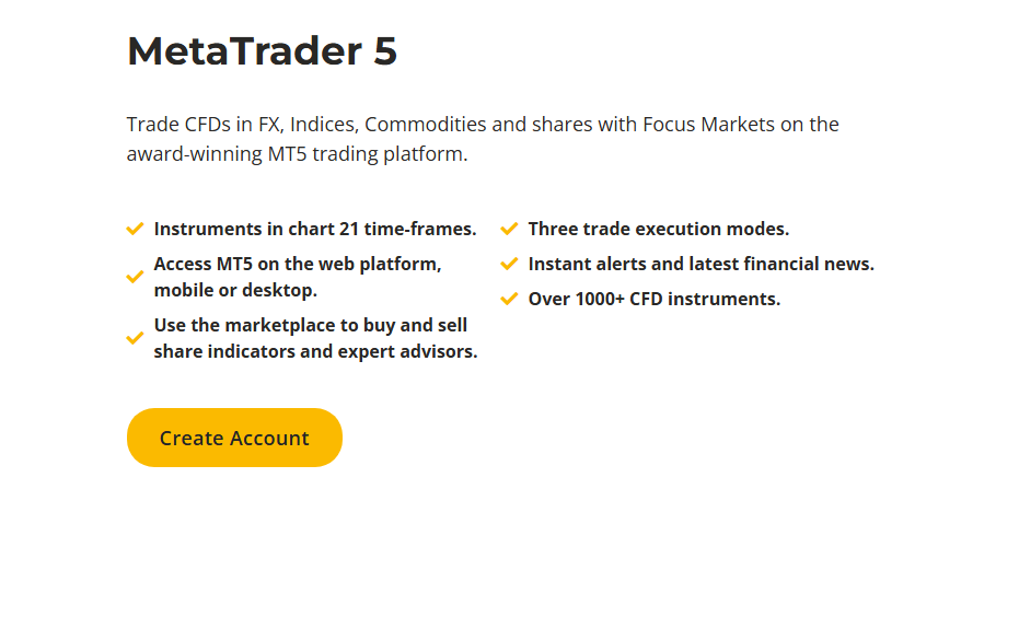 focusmarkets com