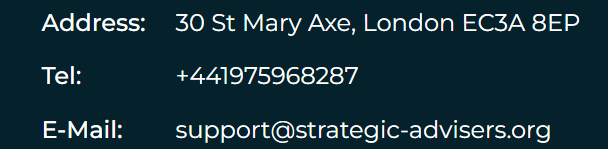 компания strategic advisers отзывы
