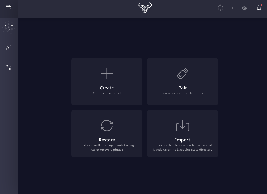 кошелек daedalus wallet