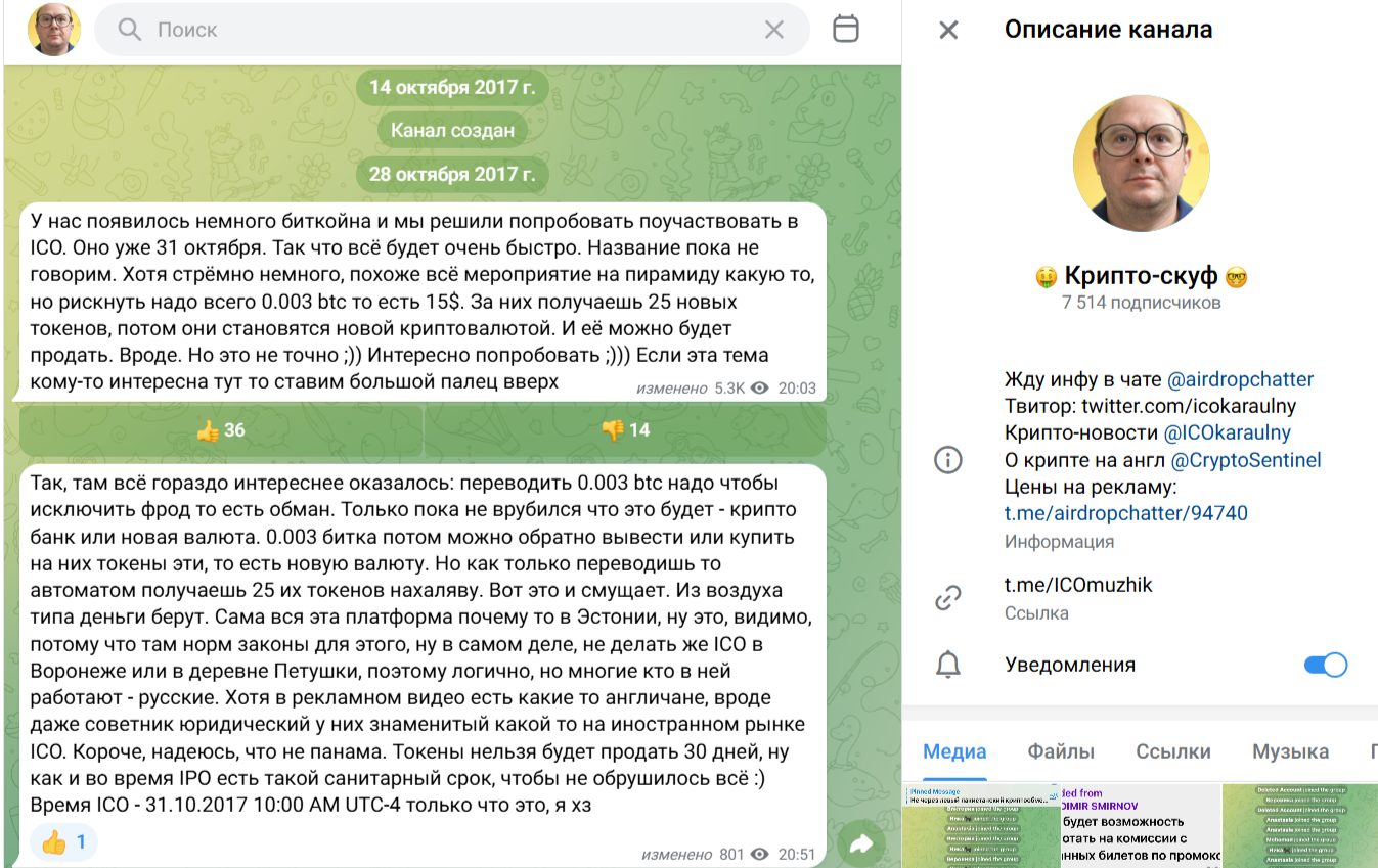 Крипто Скуф Телеграм