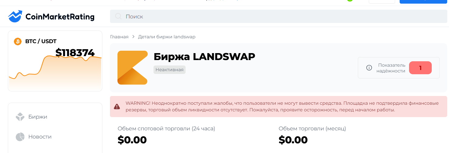 land swap com