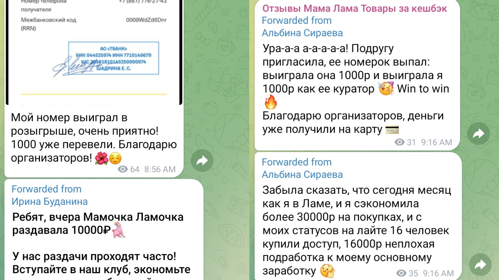 мама лама халявный шопинг отзывы