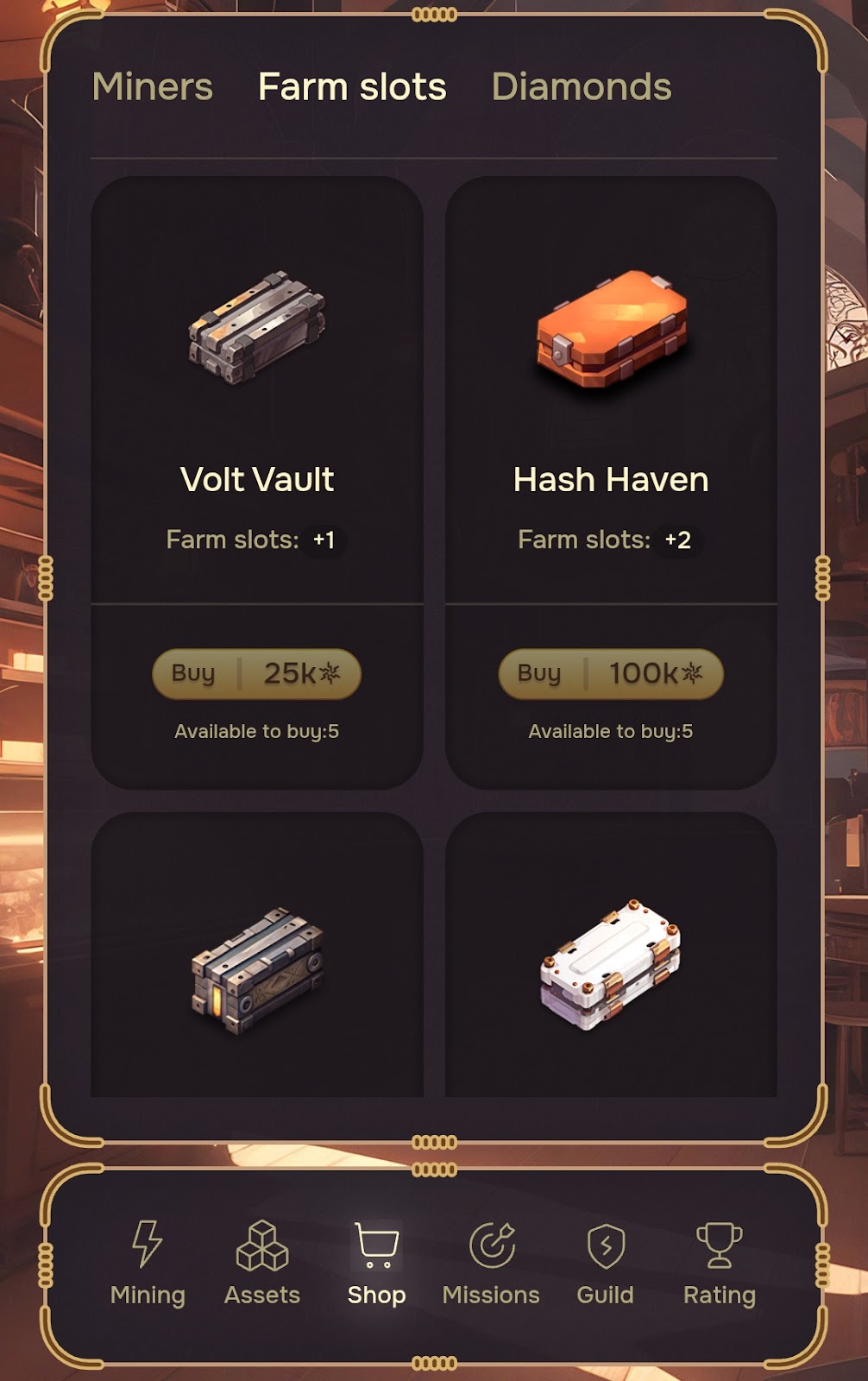 Minefarm game bot