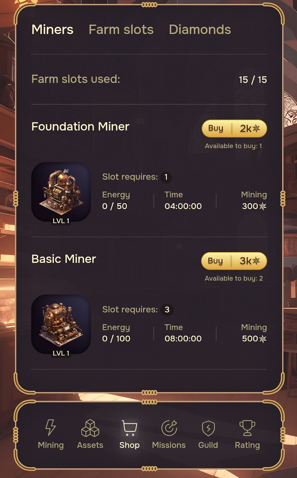 Minefarm telegram