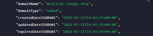 multival change shop