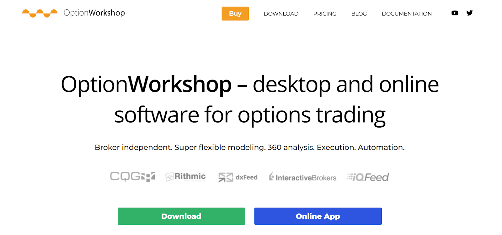 online option workshop
