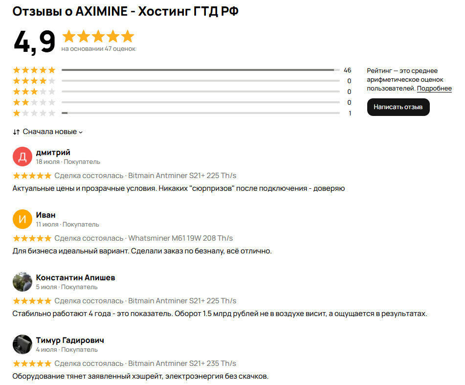 ооо аксимайн